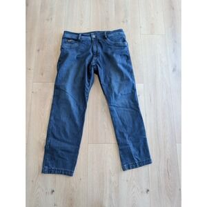 Kuhl Klassik Jeans Mens Sz 36x30 Indigo Dye Stretch Straight Leg #5200 25S 1/2